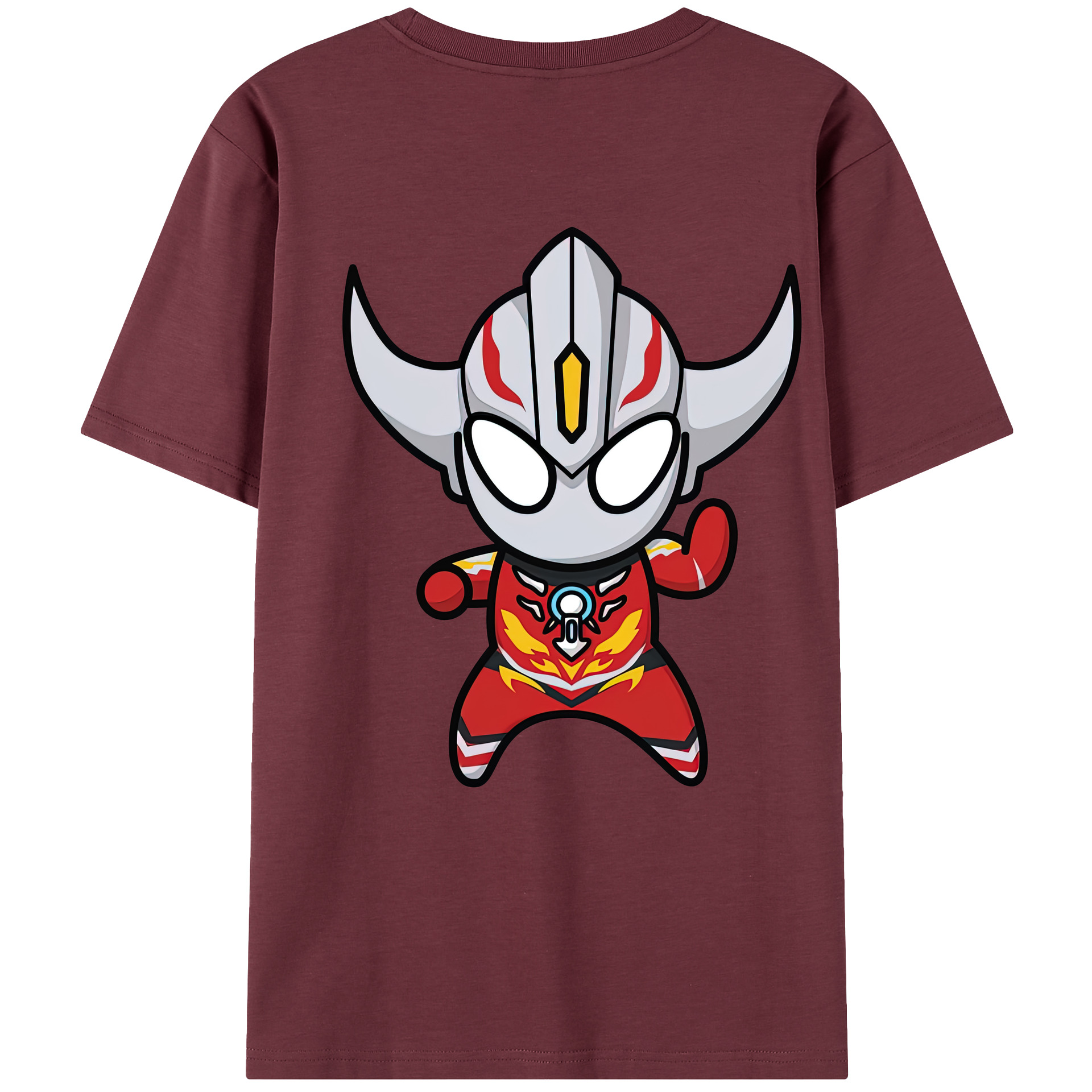 （画像用） ウルトラマン Ultraman 綿100％半袖Tシャツ（背面プリント）